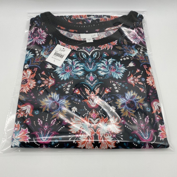 J.Jill - L - NEW Very Beautiful A-line Knit Tank  NWT - Picture 8 of 9